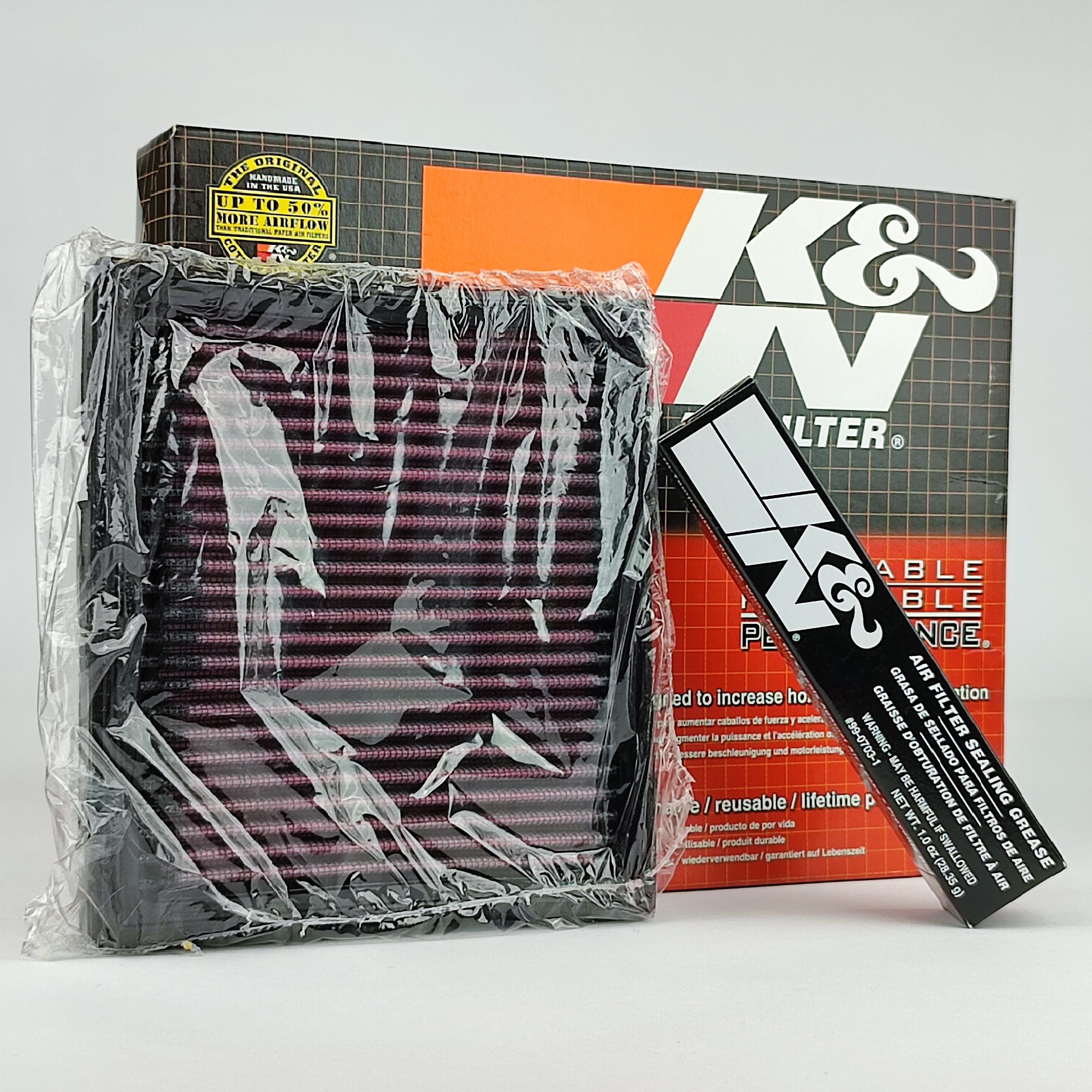 FILTRO DE AIRE K&N  PARA PULSAR 180 O 220 (MODELOS 2006 a 2011)
